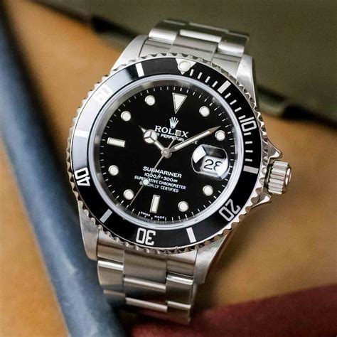 the black rolex submariner model 16610|Rolex Submariner 16610 best years.